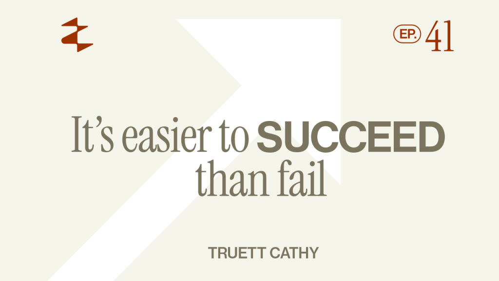 Truett Cathy’s Tension: It’s Easier to Succeed Than Fail | Episode #41 The Tension&nbsp;Podcast
